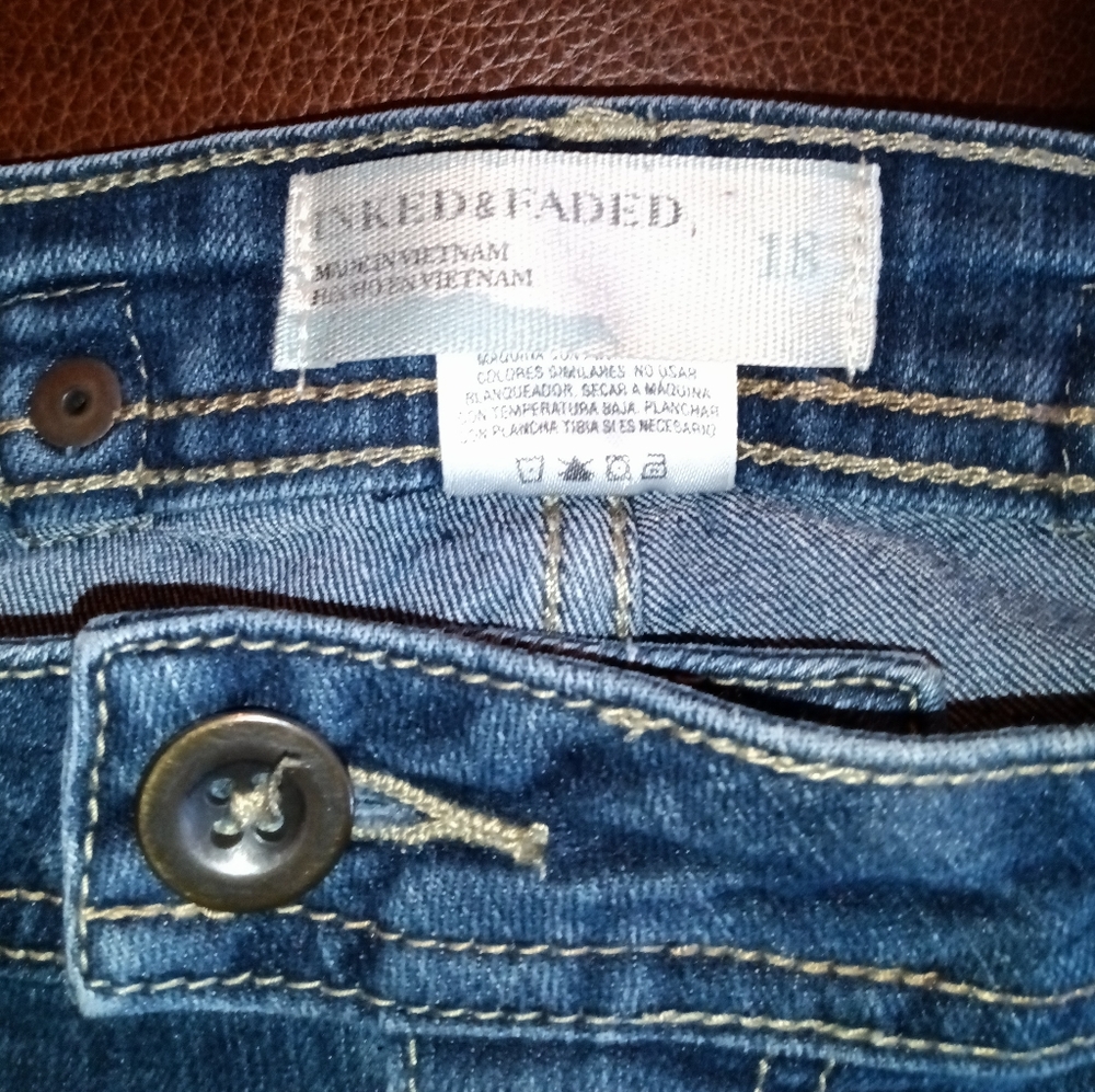 Inked and Faded Jeans - Picture 2 of 7